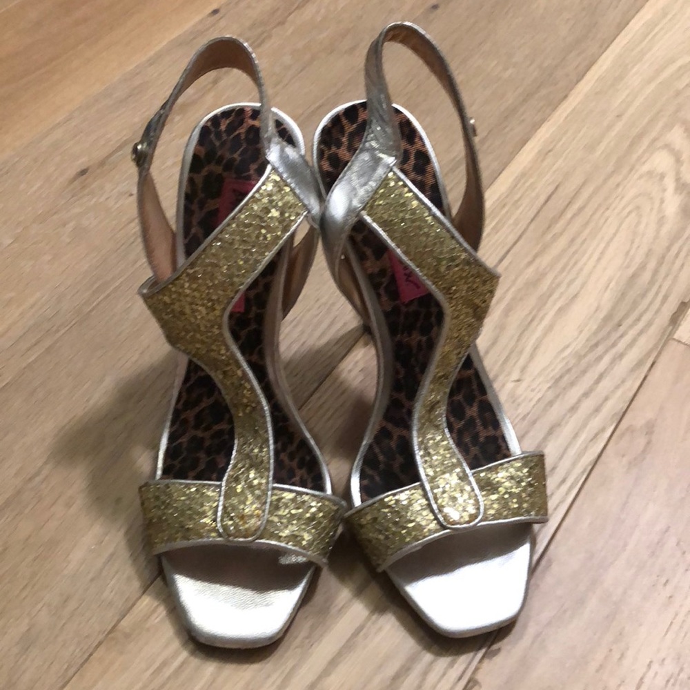Sparkly Betsy Johnson heels